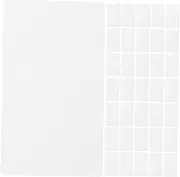 ROMISBABA 500 Pcs Paper Cards: White Blank Business Card Versatile And Sturdy Note Cards For Students Teachers And Families Ideal For Flashcards
