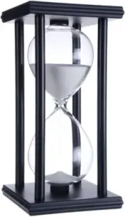 Large Sand Timer, Hourglass Timer 45 Minutes,Vintage Wooden Hour Glass Timer,Mod