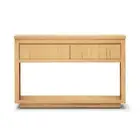 VALANCE SOLID MESSMATE TIMBER HALL TABLE CONSOLE TABLE/PARQUET TOP NATURAL