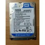 WD 500GB SATA HDD 2.5"  筆電硬碟 SCORPIO BLUE