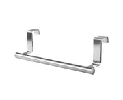 Hanging Towel Holder For The Kitchen - 23 Cm Long, Stainless Steel - Towel Holder Without Drilling As A Door Towel Holder With Rod (Blow)