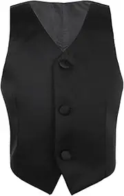 [YiZYiF] Kids Boys Dress Vest Gentleman Formal Tuxedo Suit Wedding Party Waistcoat Floral Pattern