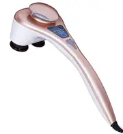 4 HEADS HANDHELD MASSAGER WITH SOOTHING HEAT