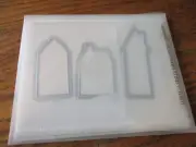 Stampin Up Homemade Holiday Framelits Dies 135857 3 houses