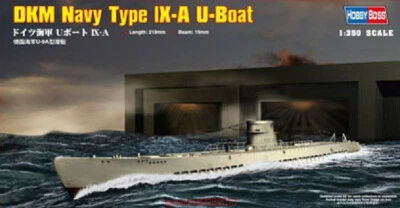 Hobbyboss 1/350 Scale 83506 German Navy Type IX-A U-Boat