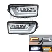 L+R Dynamic LED Fog Lamp DayTime Running Light For Toyota Land Cruiser J100 105 (for: Toyota)
