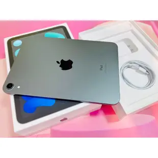 💜平板電腦二手機專賣店💜展示機出清 8.3吋 💟IPad Mini6 64G 黑色lte版可插sim卡💟只有一台