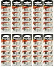 100 Pk Camelion AG8 LR1120 391 391A SR1120 LR55 Alkaline Button Cell Battery