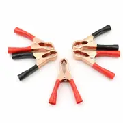 Aligator Clips Crocodile Clip 75mm 50A Car Alligator Clips Battery Clamps