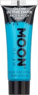 Neon Glow in the Dark Face & Body Paint Blue 12ml