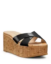 Stuart Weitzman Women's Dayna Wedge Sandals