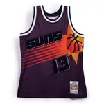 NBA OFF COURT CHENILLE 球迷版球衣 STEVE NASH #13 1996-97 太陽 紫