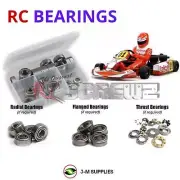 RCScrewZ Metal Shielded Bearings kyo117b for Kyosho Birel R31-SE (#31315) | SET