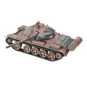 Diecast 1:43 Russian Soviet T55 Medium Tank Model Tank Collection Military Model