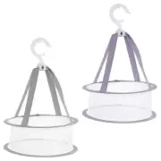 2 Pcs Beauty Egg Drying Basket Vegetable Net Household Dryer Rack Accessories