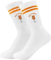 [YYSWSAKY] Aperol Socks Embroidered Aperol Spray Socks
