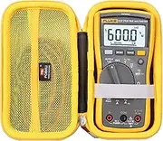 FBLFOBELI EVA Travel Carrying Case for Fluke 117 115 116 114 113 Digital Multimeter, Storage Organizer Bag (Case Only)