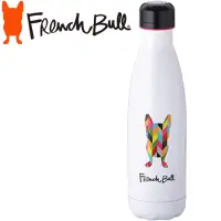 在飛比找momo購物網優惠-【French BULL】雙層不銹鋼保溫造型牛奶瓶500ml