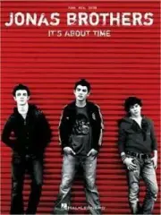 Jonas Brothers It's About Time Piano Vocal Guitar Hal Leonard