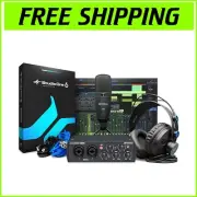 Comprehensive AudioBox USB 96 Recording Studio Package with M7 Mic and HD7 He...