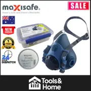 Maxisafe P3 Carbon Silicone Half Mask for Asbts Silca Weld GP Kit-Large R7500GKL