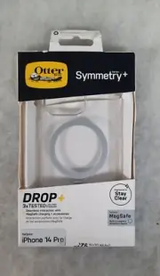OtterBox Symmetry+ Series Case for MagSafe for iPhone 14 Pro - Clear