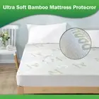 Bamboo Matress Waterproof Mattress Protector Bed Single King Queen Double Bed AU