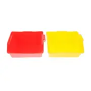 2PCS Pet Bath Sand Room Gerbil Toilet Hamster Potty Box Ferret Litter Box