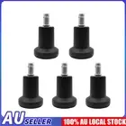 5pcs Home Office Anti Scratch Swivel Chair Feet Universal Floor Glides Fixed