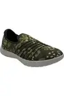 CLOUDSTEPPERS Clarks Washable Knit Slip-Ons Adella Step Olive Size 8 Wide Shoes