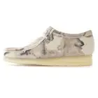 Men Clarks Originals Wallabee Off White Camouflage Moccasin Shoes Size 7 - 48590