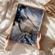 11x17 Final Fantasy VII Poster Japanese Video Game Illustration