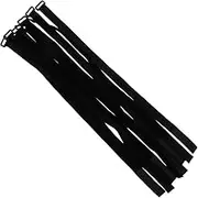 BESPORTBLE 10pcs Soccer Goal Net Fastener Straps Adhesive Hook and Loop Strip for Cable Management