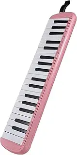 37 Keys Melodica Instrument Melodica Air Piano Keyboard with 2 Soft Blow Pipe 2 Blowing Nozzles Melodica Wind Instruments with Carrying Bag for Beginners Adults Gift