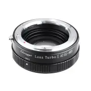 Zhongyi Lens Turbo II Reduce Focus adapter Nikon G lens to Sony E a6000 a5100