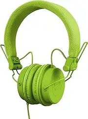 Reloop RHP-6 - DJ and lifestyle headphones with tuned sound, lightweight design and secure fit (green)