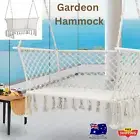 Gardeon Hammock Chair Outdoor Portable Unique Camping Hammocks 2 Person Cream
