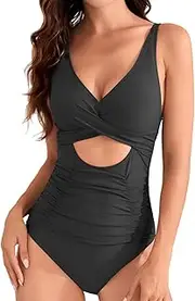 [Zimoer] Women's Triangle Swimsuit, Women's Tummy Control Perfect Fit, Quick-Drying Swimsuit, Women's Swimsuit for Swimming