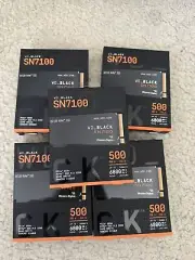 WD_BLACK 500GB SN7100 NVMe Internal Gaming SSD Solid State Drive - Gen4 PCIe, M.