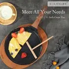 11 Inch Nonstick Crepe Pan with Spreader Induction Compatible, PFOA & Ptfes Free