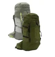 Boreas - Halo 65L- Hydration Compatible Backpack - Grey / Green