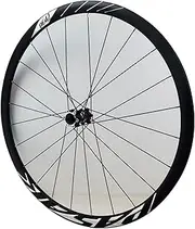 Wheelset 700c Road Bike Wheels,Aluminum Alloy QR Wheel Double Wall Bicycle Wheel Set Rear 8-12 Speed Wheelsets Hub 30mm Rims Road Wheel (Color : Front Wheel, Size : 700c)
