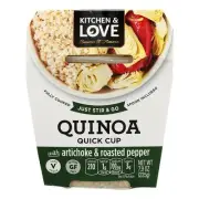 Cucina and Amore - Quinoa Meals - Artichoke and Roasted Pepper - Case of 6 - ...
