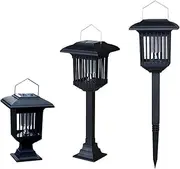 [VerdeRoot] Solar Mosquito Zapper and Outdoor Light – Dual-Purpose Bug Repellent & Garden Lamp, Waterproof, Solar-Powered, 3 Installation Methods, Eco-Friendly Mosquito Killer for Patios & Lawns