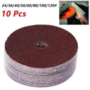 Resin Fiber Discs Sanding Discs Polishing Discs 10PCS Set Grinding Tools