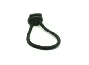 Cord Lock Toggle stopper -Flat 2 hole cord locks. Spring loaded cord closure