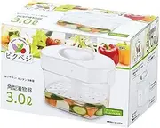 (3Liter-Rectagle) - JapanBargain S-3869, Japanese Plastic Tsukemono Pickle Press Maker, 3-Litre