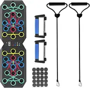 Push up Board Fitness - Portable Full Body Strength Training Board,Fitness Floor Chest Muscle Exercise Equipment for Men and Women