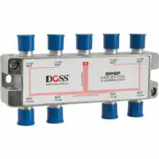 Doss High quality satellite & cable TV 8 WAY F type SPLITTER OR COMBINER New