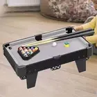 Mini Pool Table for Kids Portable Wooden Pool Toys for Party Home Use Girls